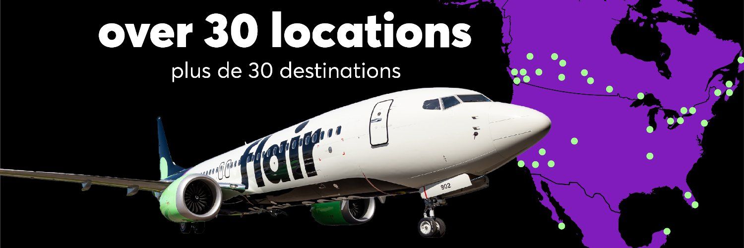 Flair Airlines Banner