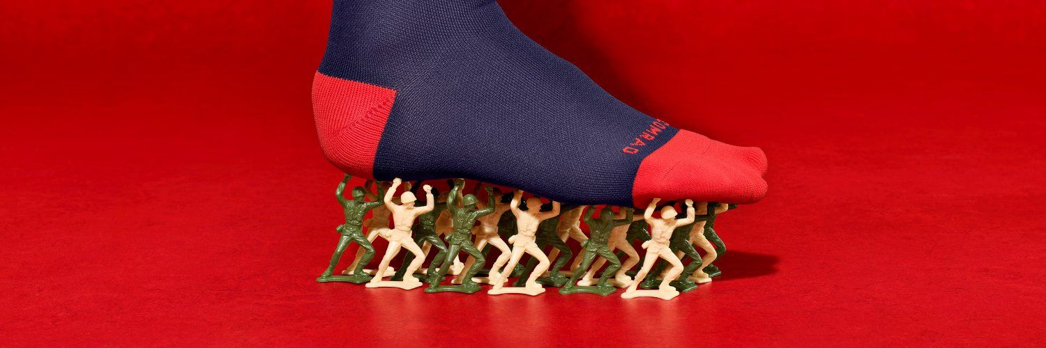 Comrad's socks Banner