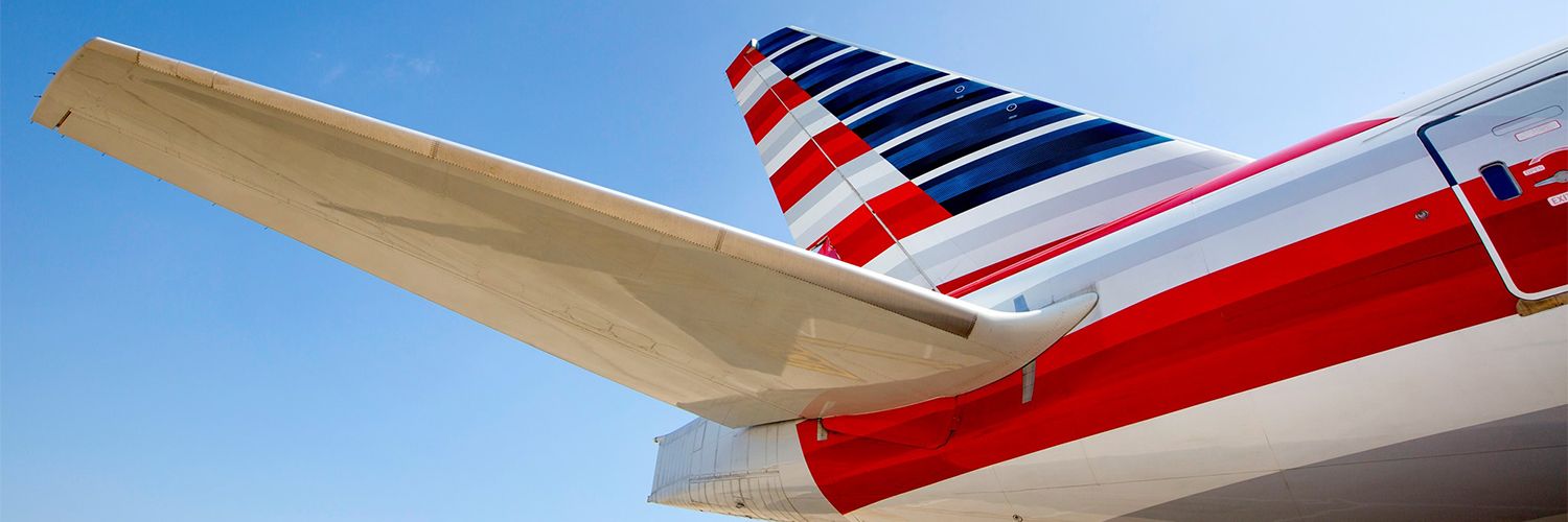 American Airlines banner