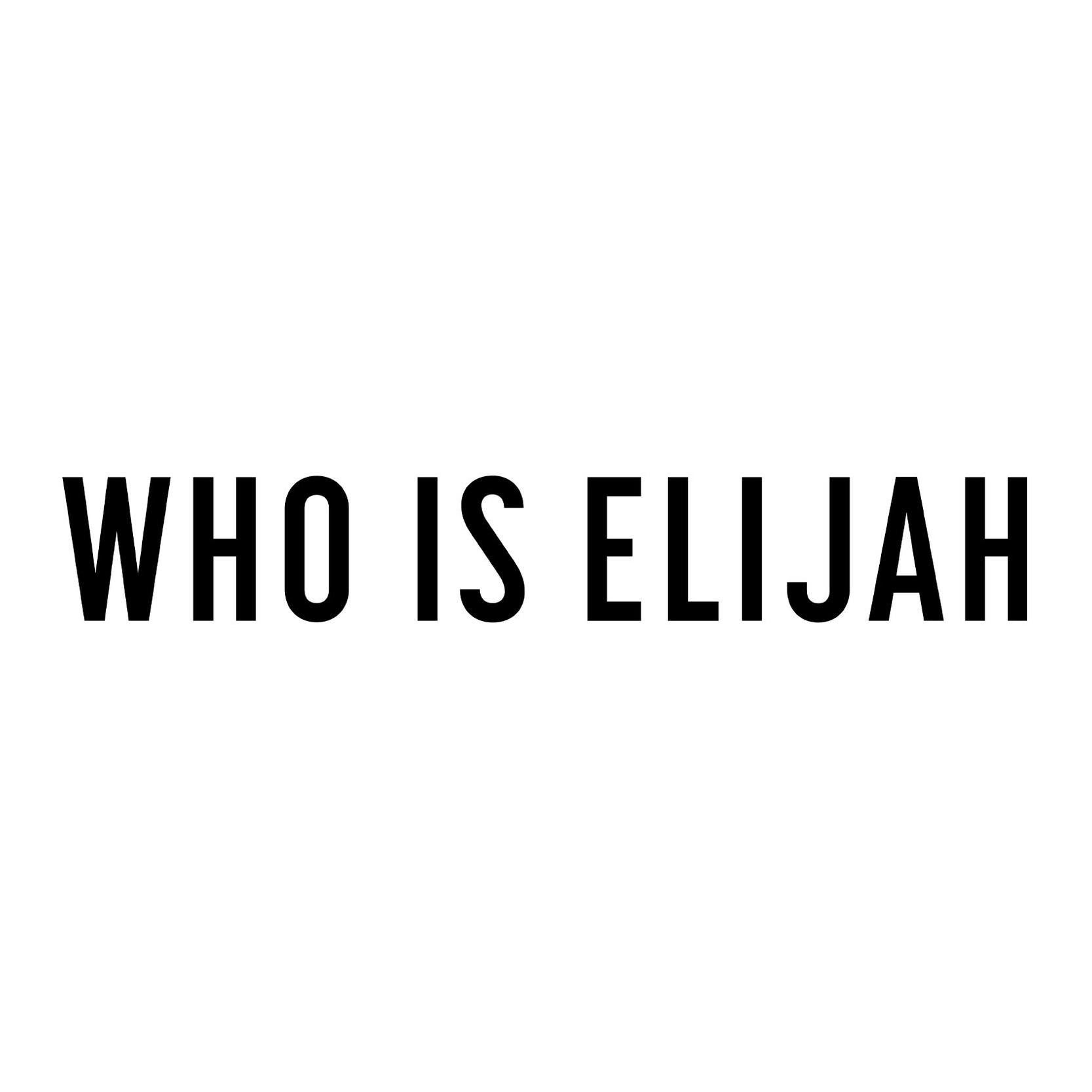 WHO IS ELIJAH Logo